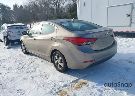 2015 Hyundai Elantra Se from USA, damaged, VIN 5NPDH4AE3FH614855